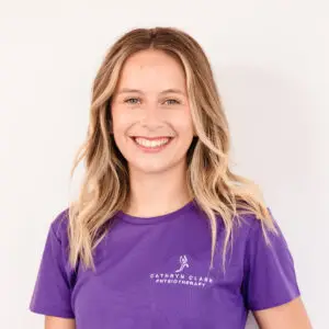 A headshot of Ellie Topp Physiotherapist