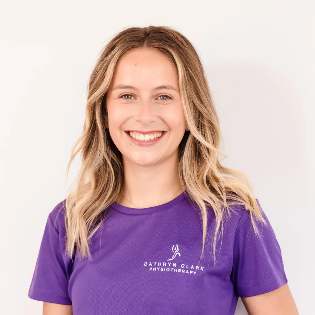 A headshot of Ellie Topp Physiotherapist